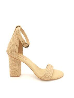 NEW Jeffrey Campbell Sandals Rowboat Jute Raffia Boho Chic Coastal Womens 9.5